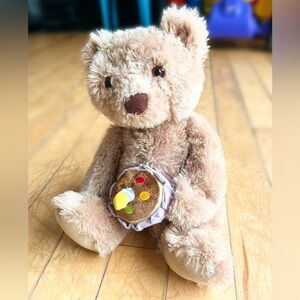 GUND Singing Happy Birthday Bear with Cupcake